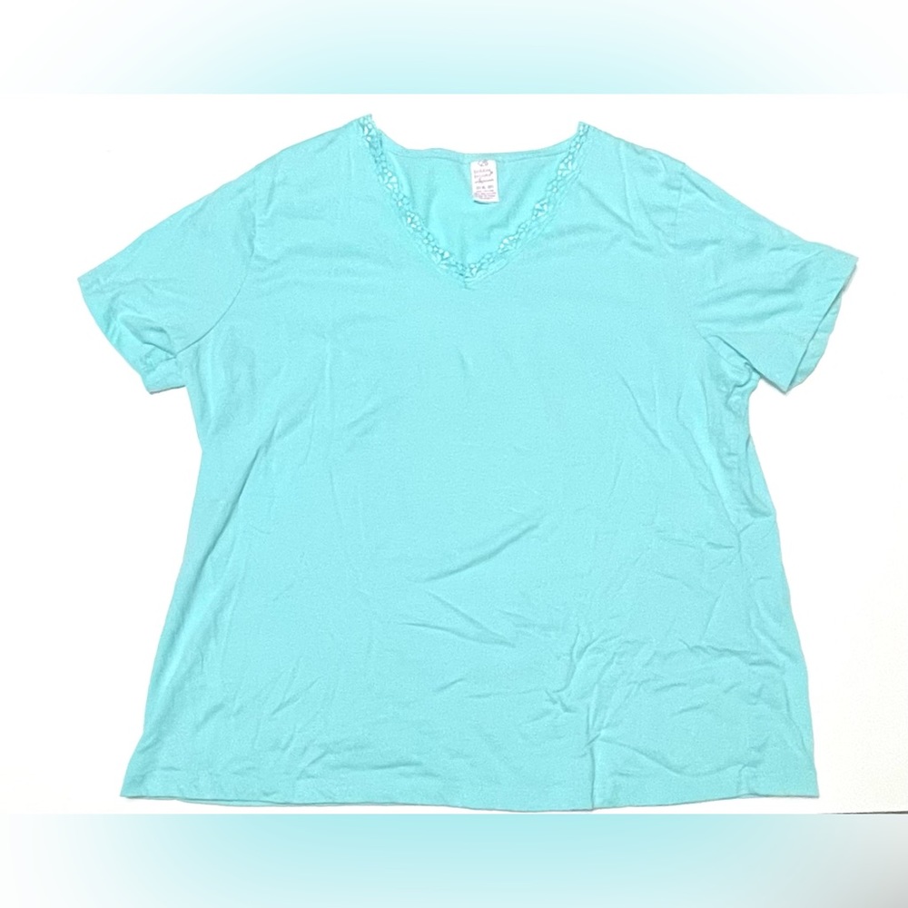 Bobbie Brooks 1XL Woman’s Pajama Set Blue Butterflies